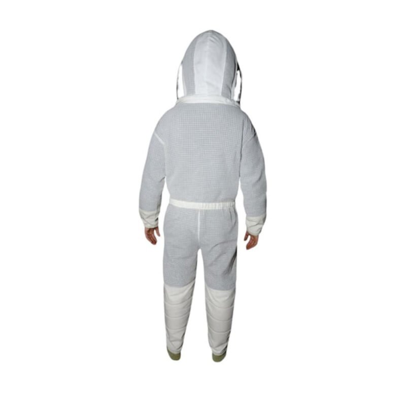 White Beekeeping Suit with Gloves