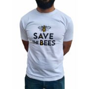 White Cotton Beekeeping T Shirt
