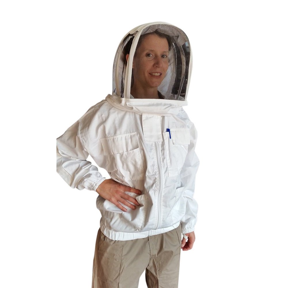 Beekeeping Jacket with Fencing Veil