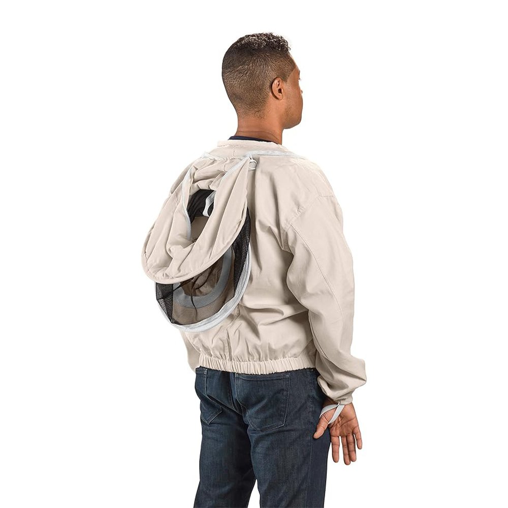 Natural White Cotton Beekeeping Jacket