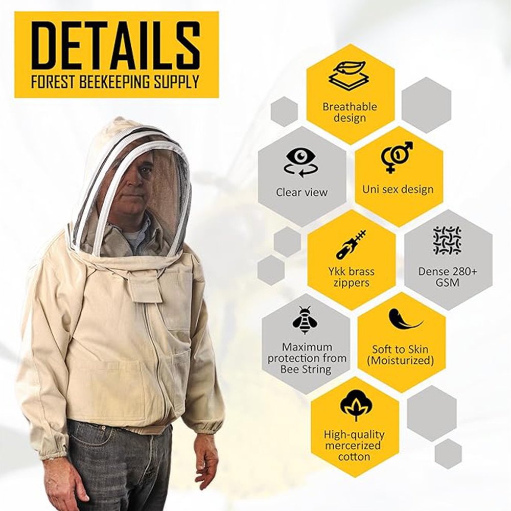 Cotton Beekeeping Jacket