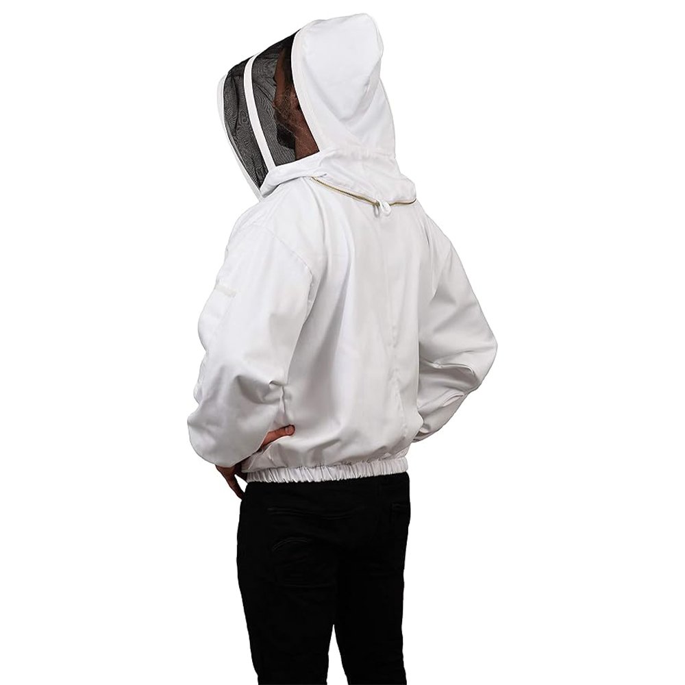 Linen White Cotton Beekeeping Jacket