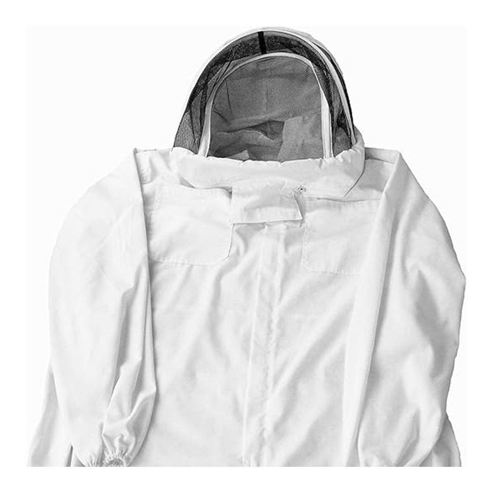 Cotton Beekeeping Jacket with Veil