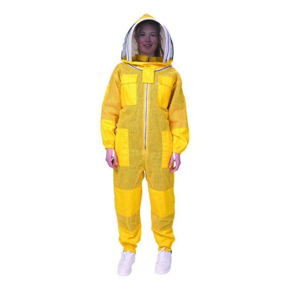 Ventilated Beekeeping Yellow Suit Ventilated Beekeeping Yellow Suit