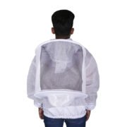 Ventilated Beekeeping Jacket with Round Veil