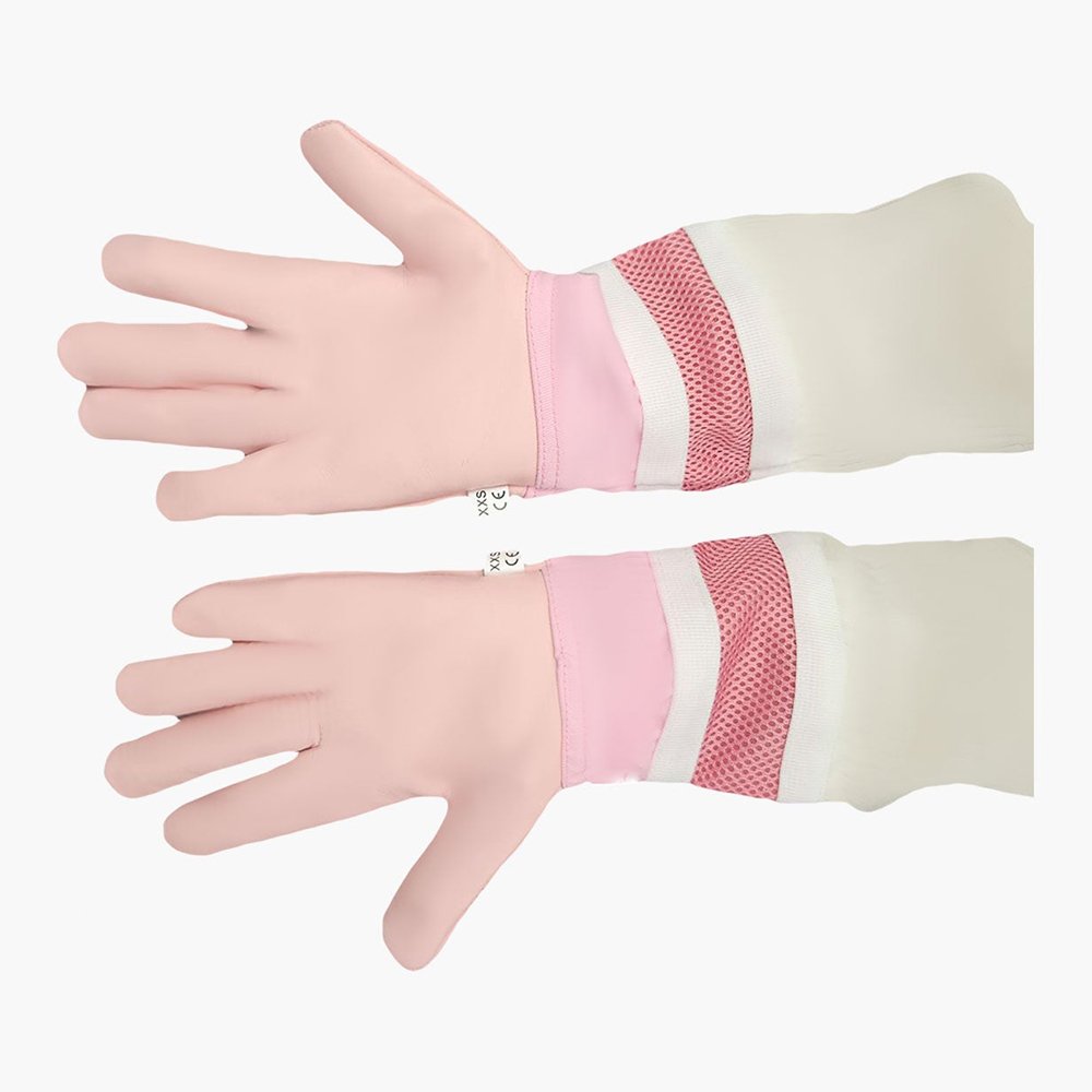 Cow Hide Ventilated Beekeeping Gloves