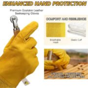 Ventilated Beekeeping Gloves