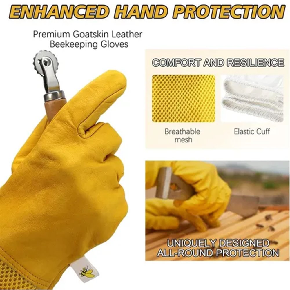 Ventilated Beekeeping Gloves