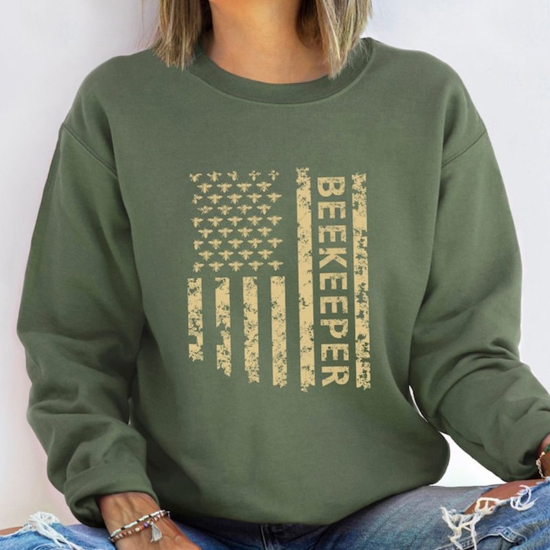 Beekeeper Flag Sweatshirt Hoodie Beekeeper Flag Sweatshirt Hoodie