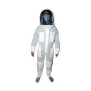 White Beekeeping Suit with Gloves