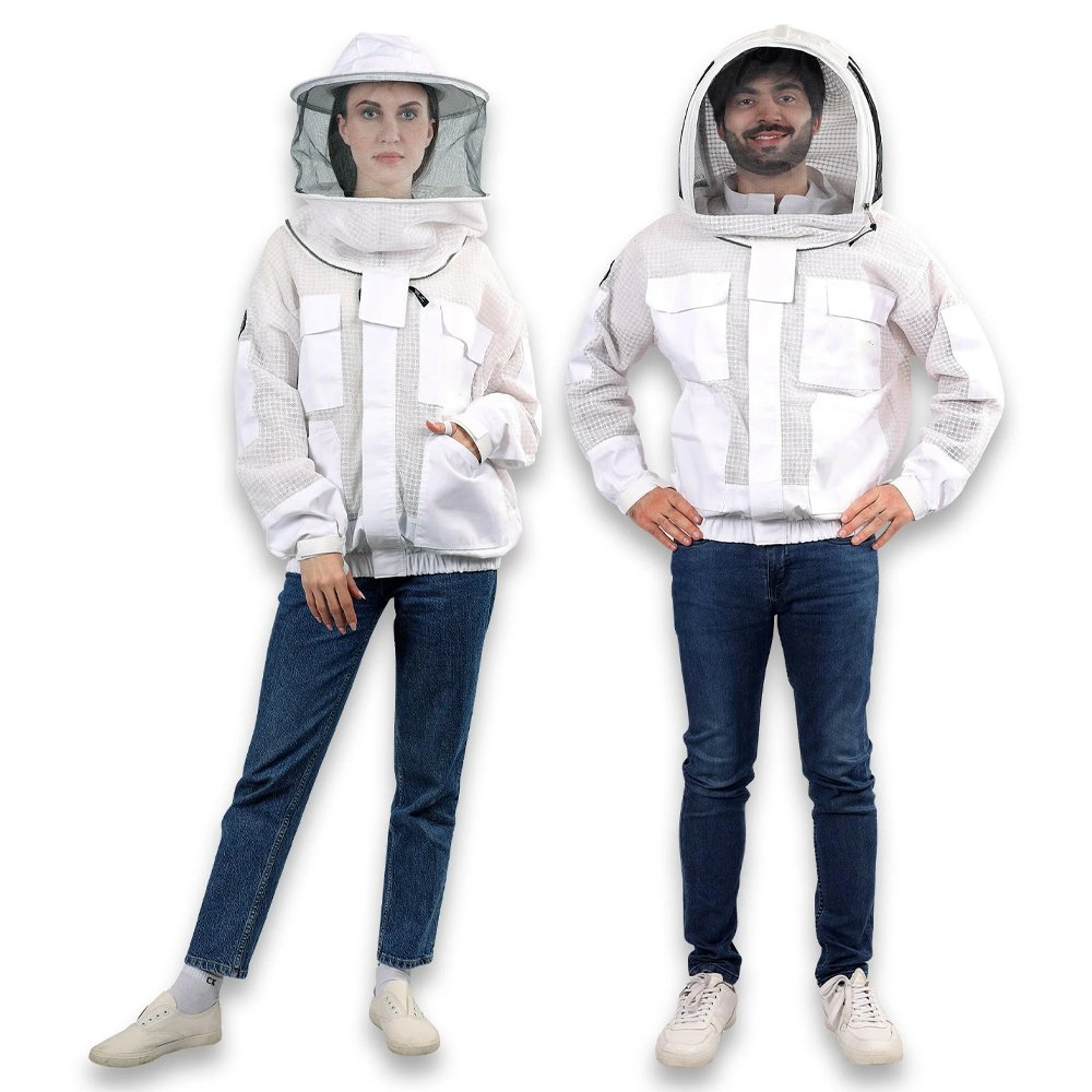 Beekeeping Jacket with Gloves