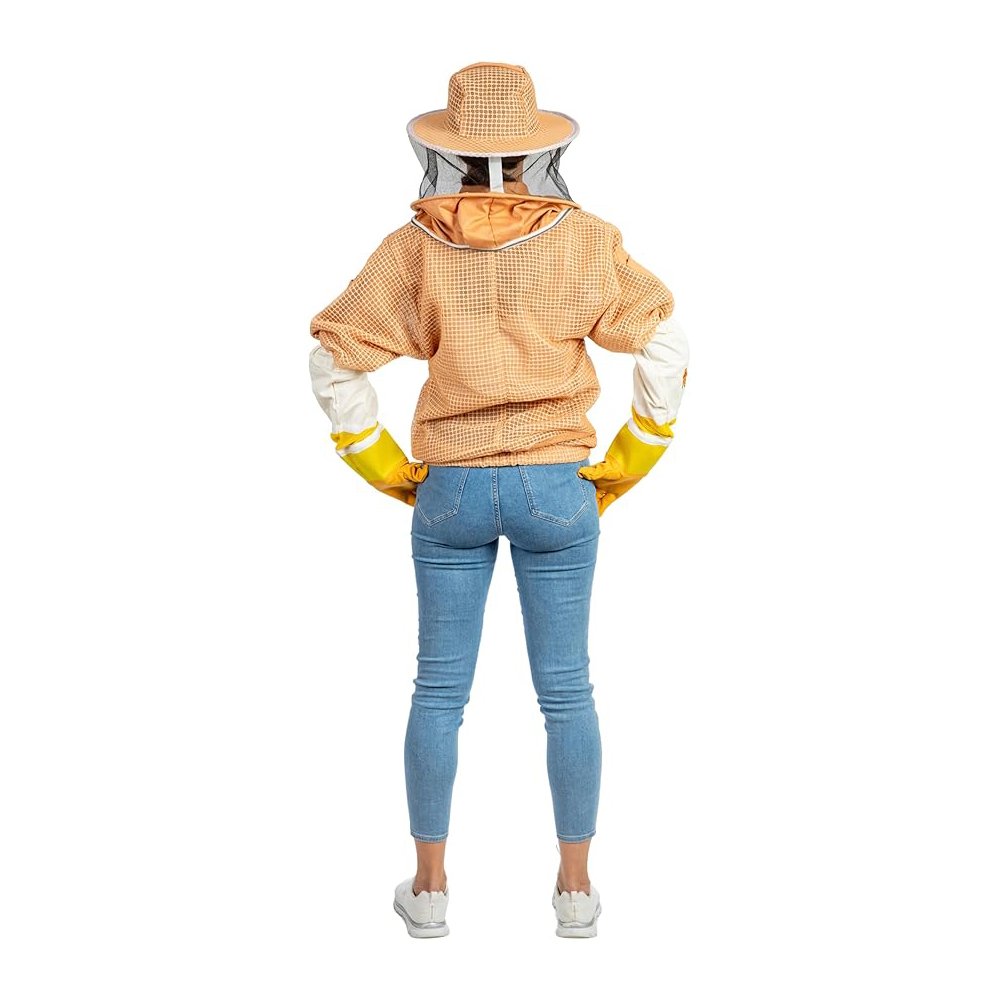 Beekeeping Jacket with Fencing Veil Beekeeping Jacket with Fencing Veil