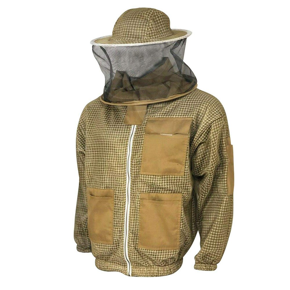N Leather 3 Layer Ventilated Beekeeping Jacket N Leather 3 Layer Ventilated Beekeeping Jacket