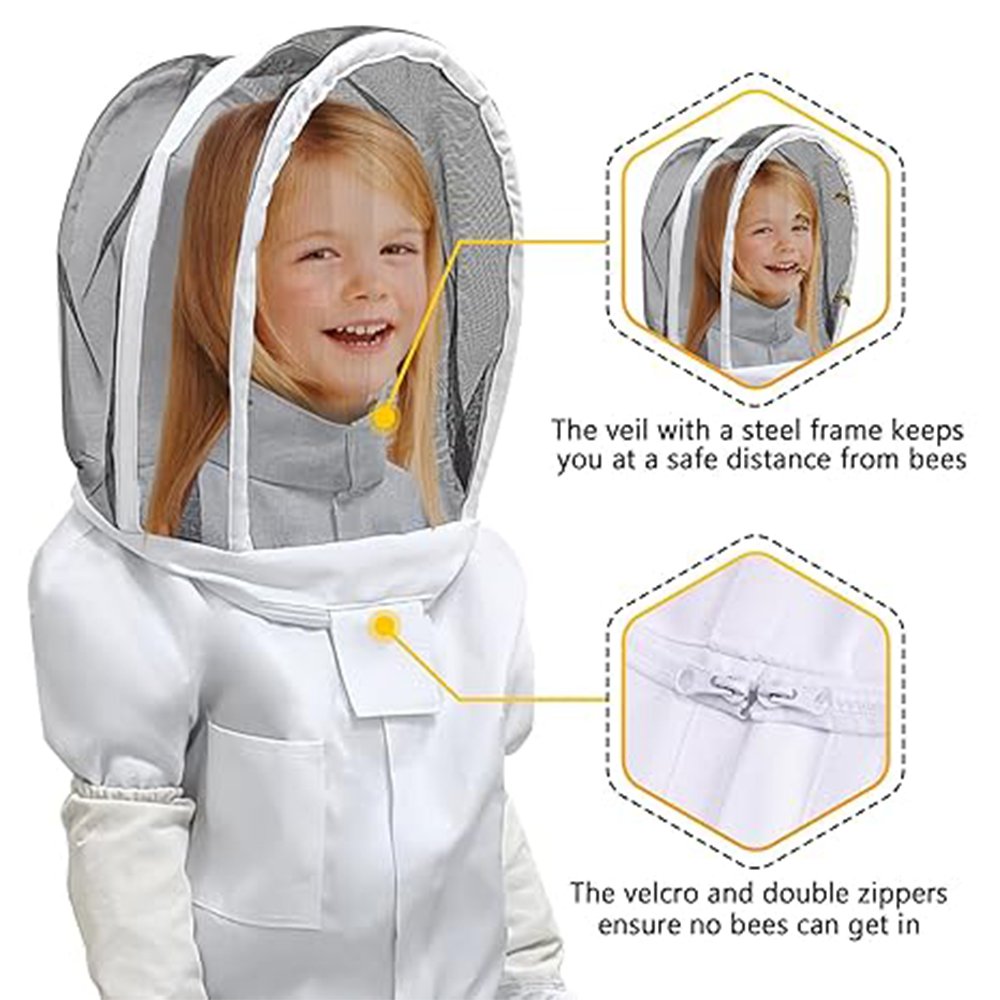 Kids Beekeeping Full Suit Kids Beekeeping Full Suit