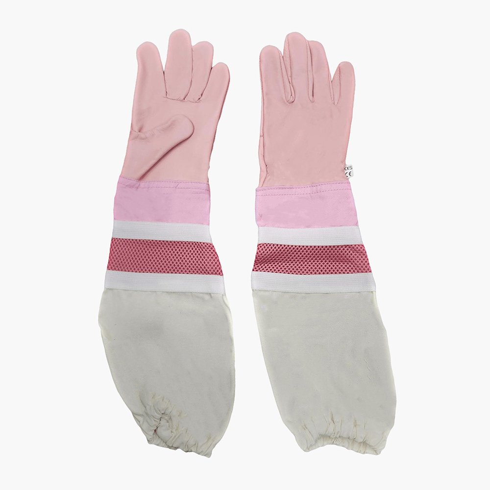 Cow Hide Ventilated Beekeeping Gloves Cow Hide Ventilated Beekeeping Gloves