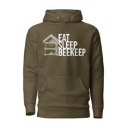 Beekeeping Black Unisex Hoodie