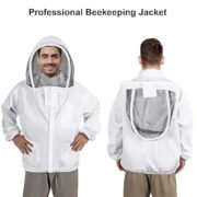 White Cotton Beekeeping Jacket