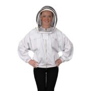 Linen White Cotton Beekeeping Jacket