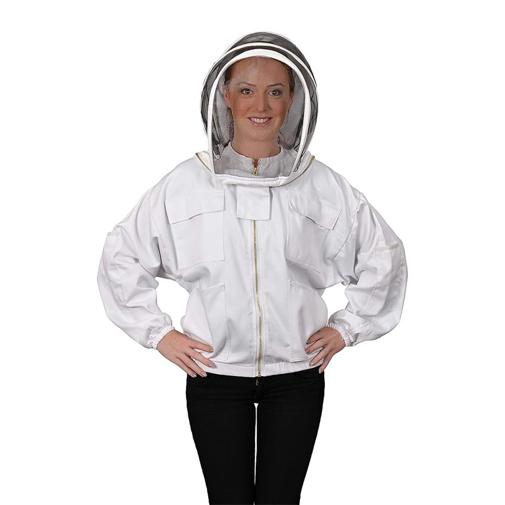 Linen White Cotton Beekeeping Jacket Linen White Cotton Beekeeping Jacket