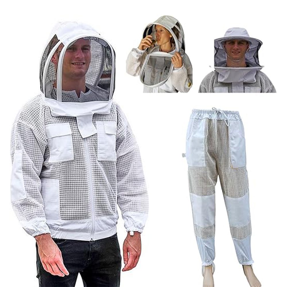 Beekeeping Jacket with 2 Veils Beekeeping Jacket with 2 Veils