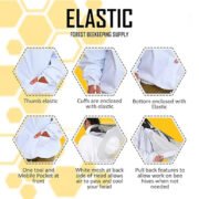 Cotton Beekeeping Pullover Smock Jacket