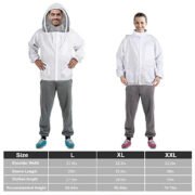 White Cotton Beekeeping Jacket