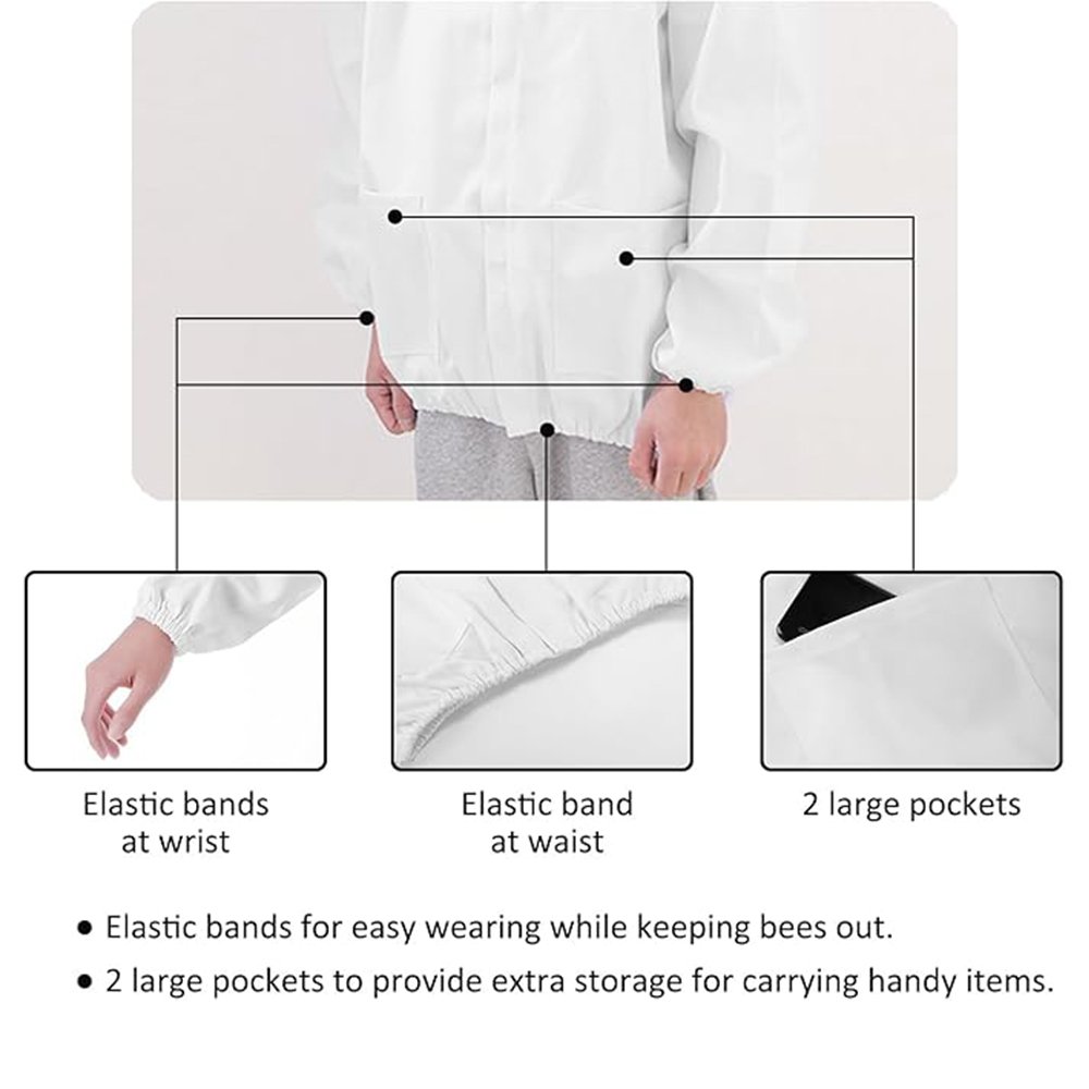 Polycotton Beekeeping Jacket Polycotton Beekeeping Jacket