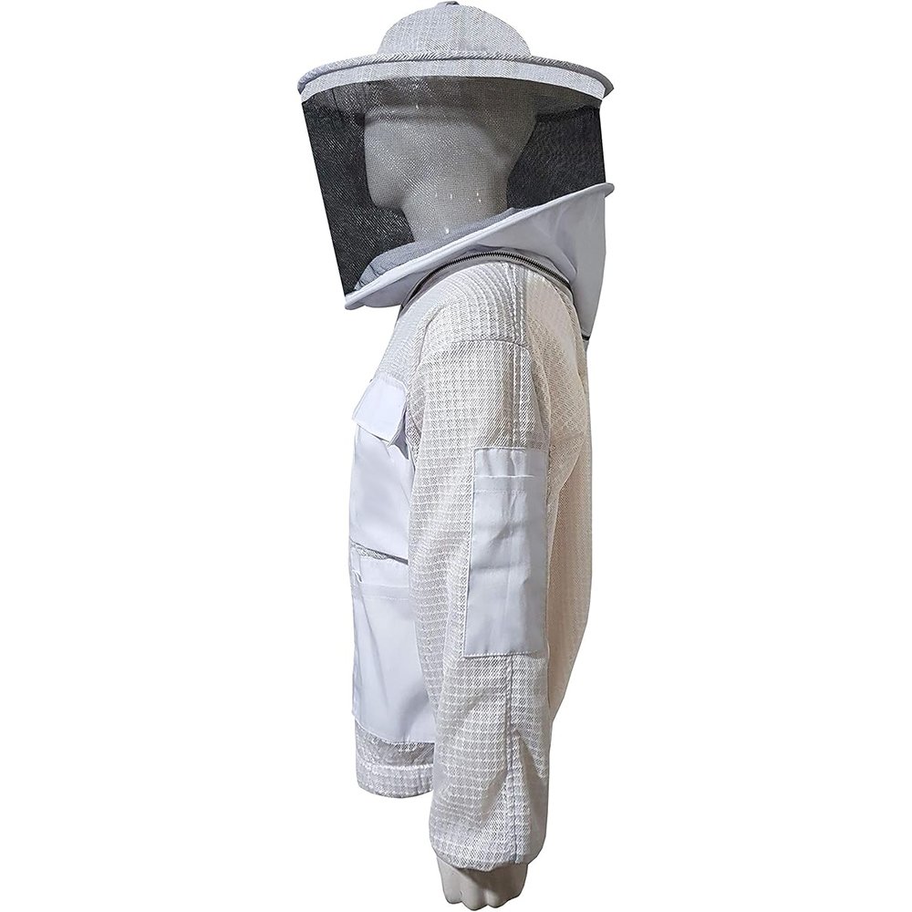 Ventilated Beekeeping Jacket with Veil Ventilated Beekeeping Jacket with Veil