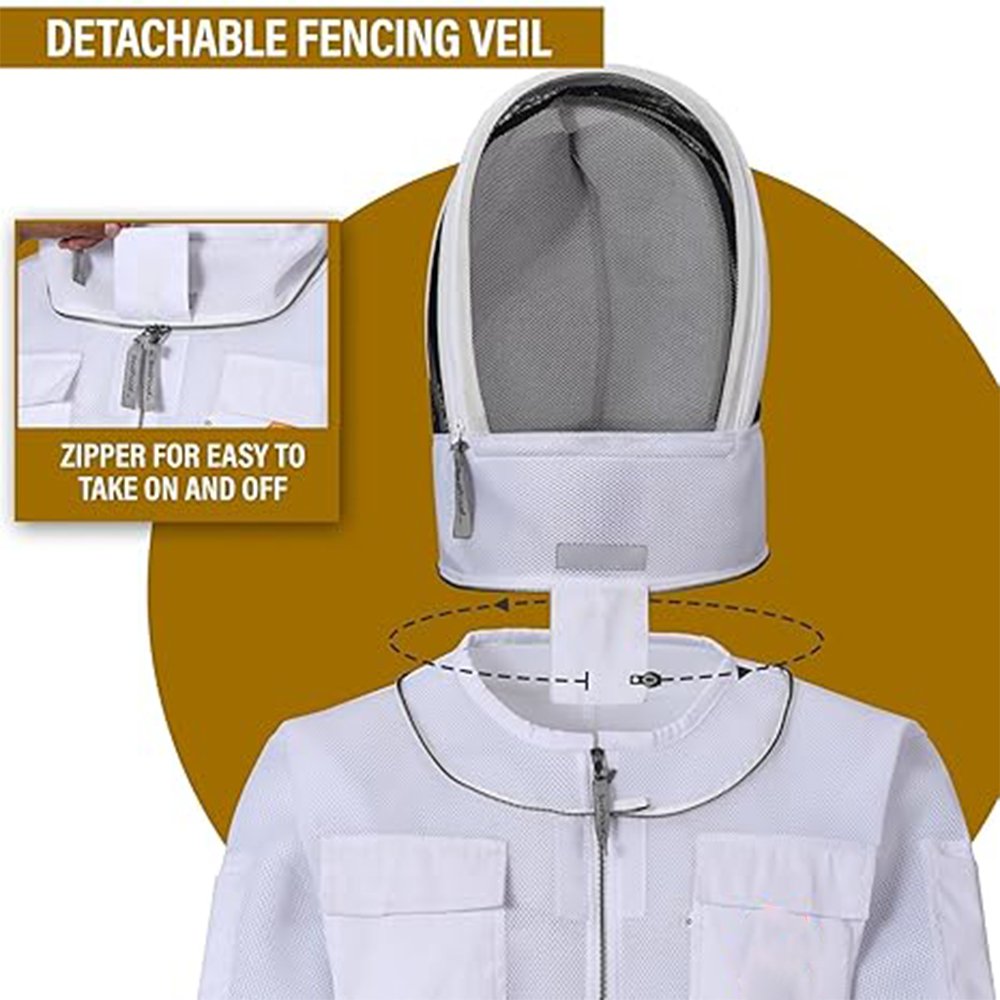 Bee Jacket Mesh Ventilation Bee Jacket Mesh Ventilation