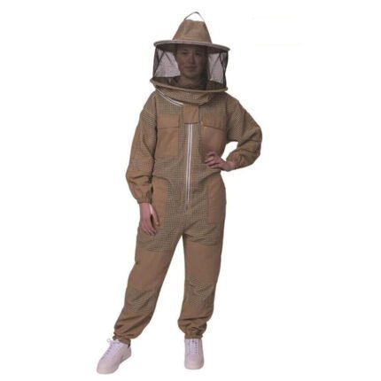 Beekeeping Brown Suit with Veil