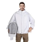 White Cotton Beekeeping Jacket