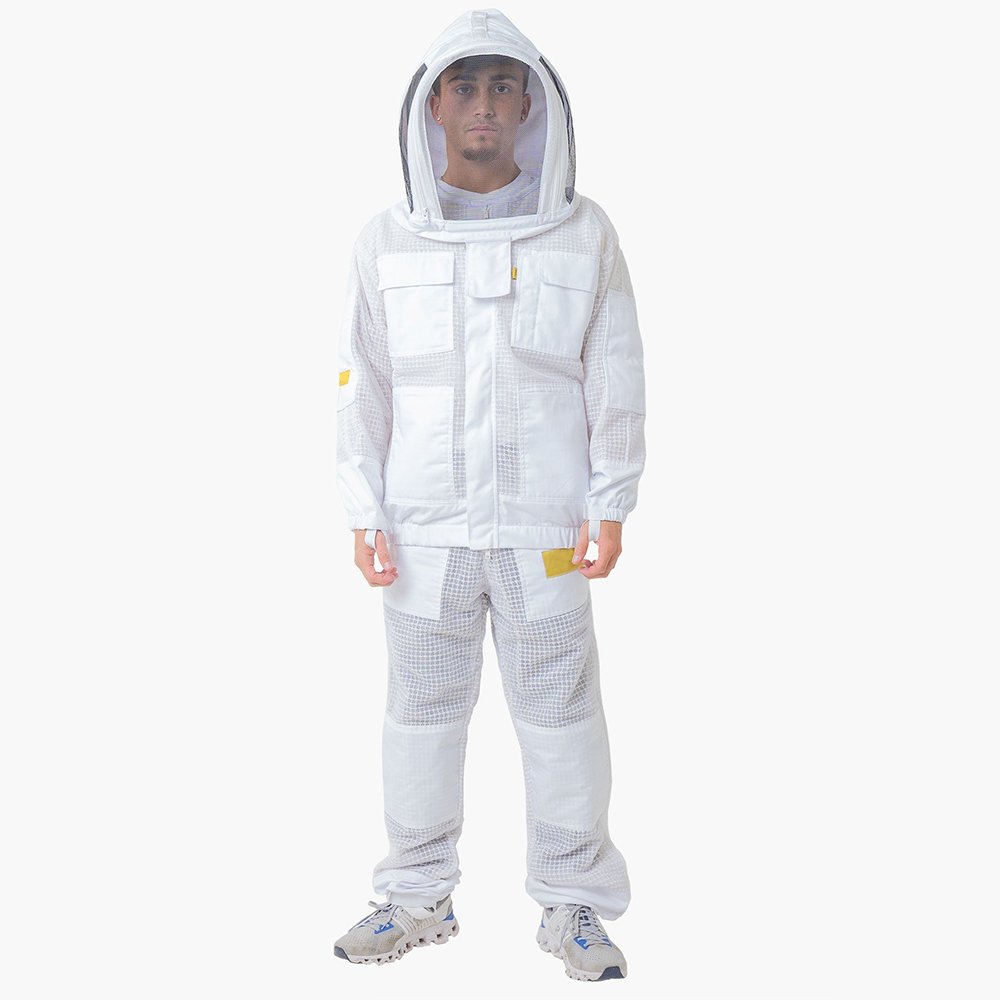 Beekeeping Jacket With Fencing Veil