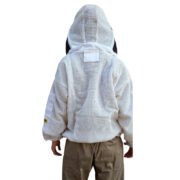 White 3 Layer Ventilated Beekeeping Jacket For Beekeeper - Image 2