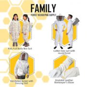 Cotton Beekeeping Pullover Smock Jacket