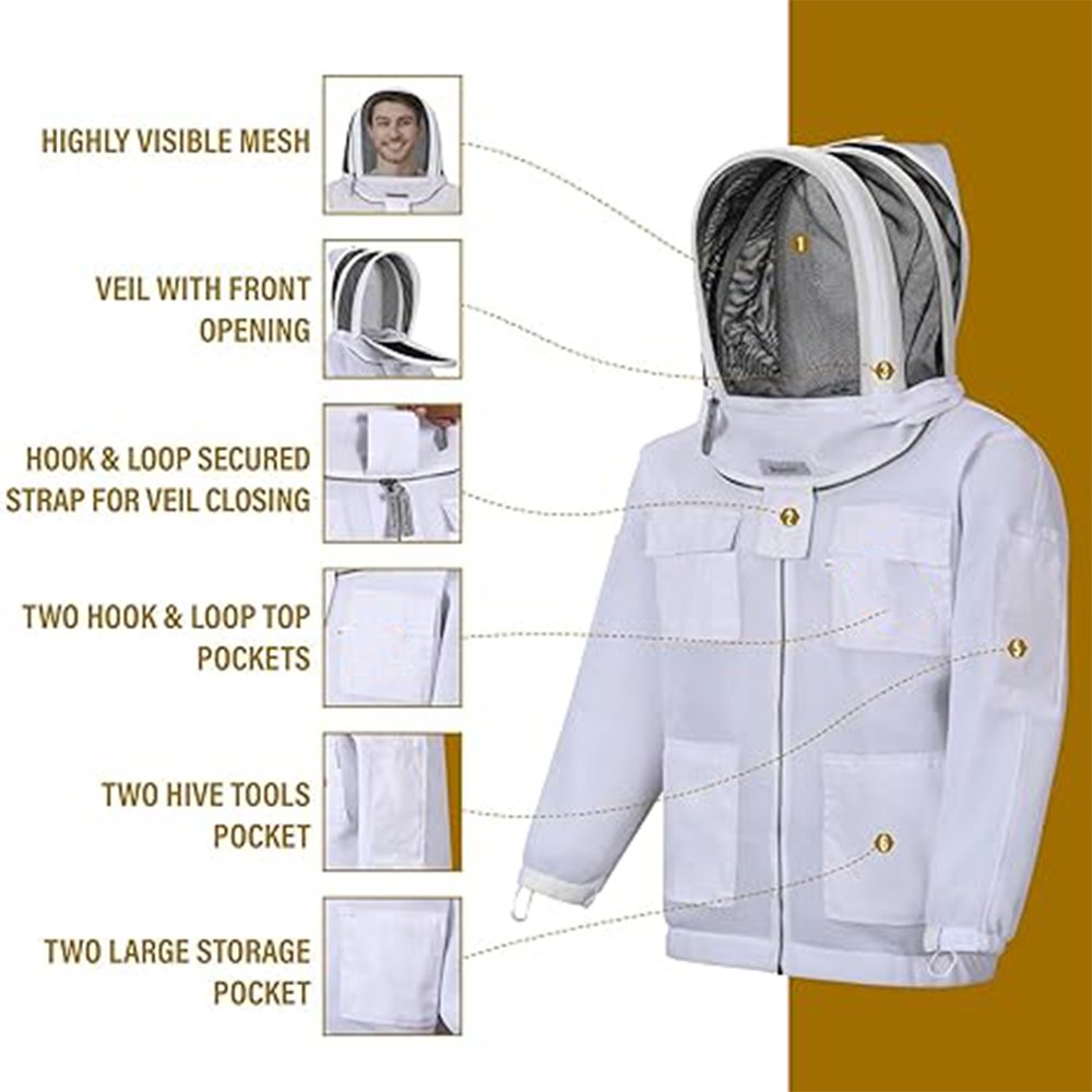 White Bee Ventilated Jacket