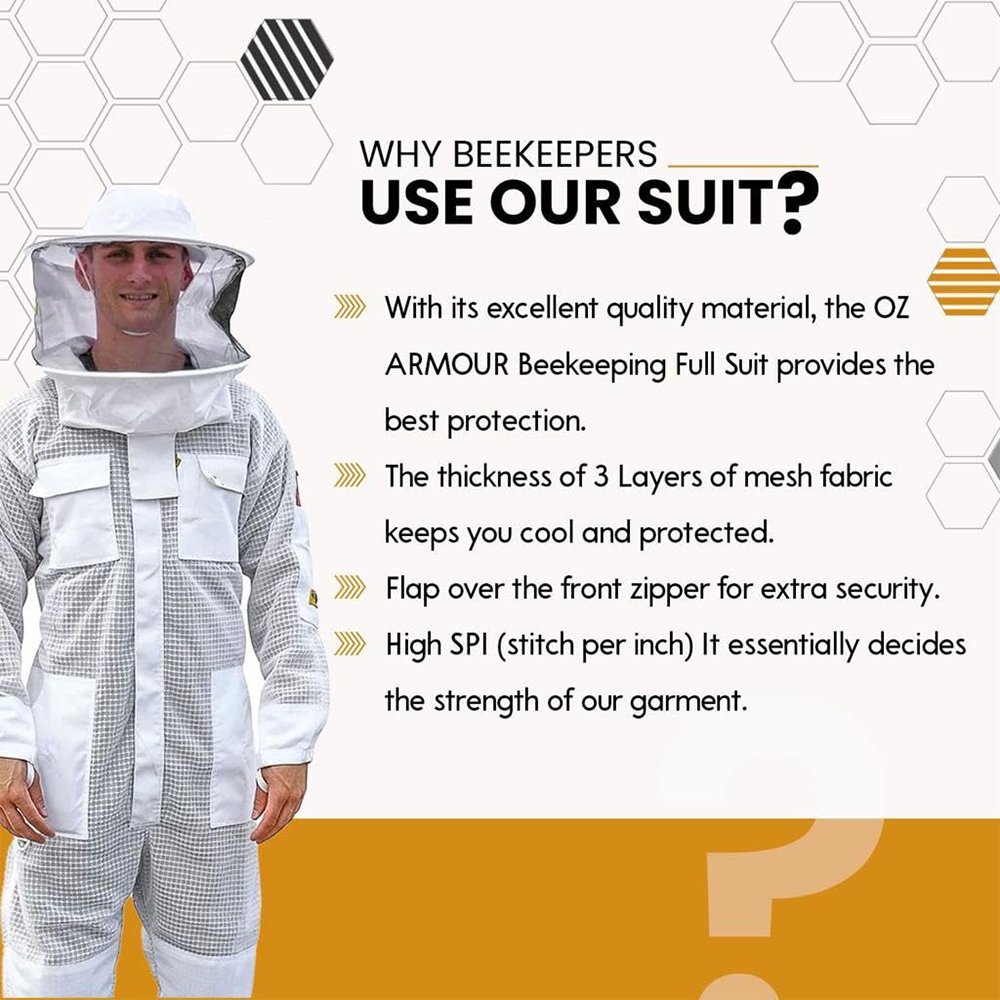 Beekeeping Jacket with 2 Hoods Beekeeping Jacket with 2 Hoods